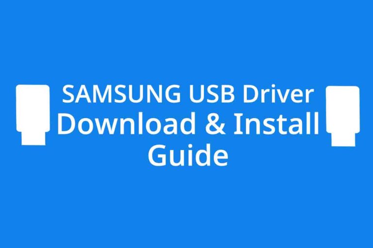 Samsung USB Driver