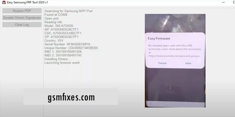 SAMSUNG FRP TOOL PRO DEVICE ID ACTIVATION REQUIRED