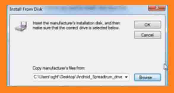 MediaTek USB Driver Manual Install