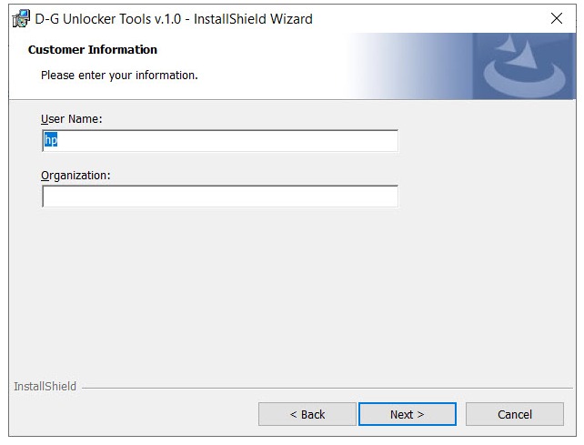 dg unlocker tool install