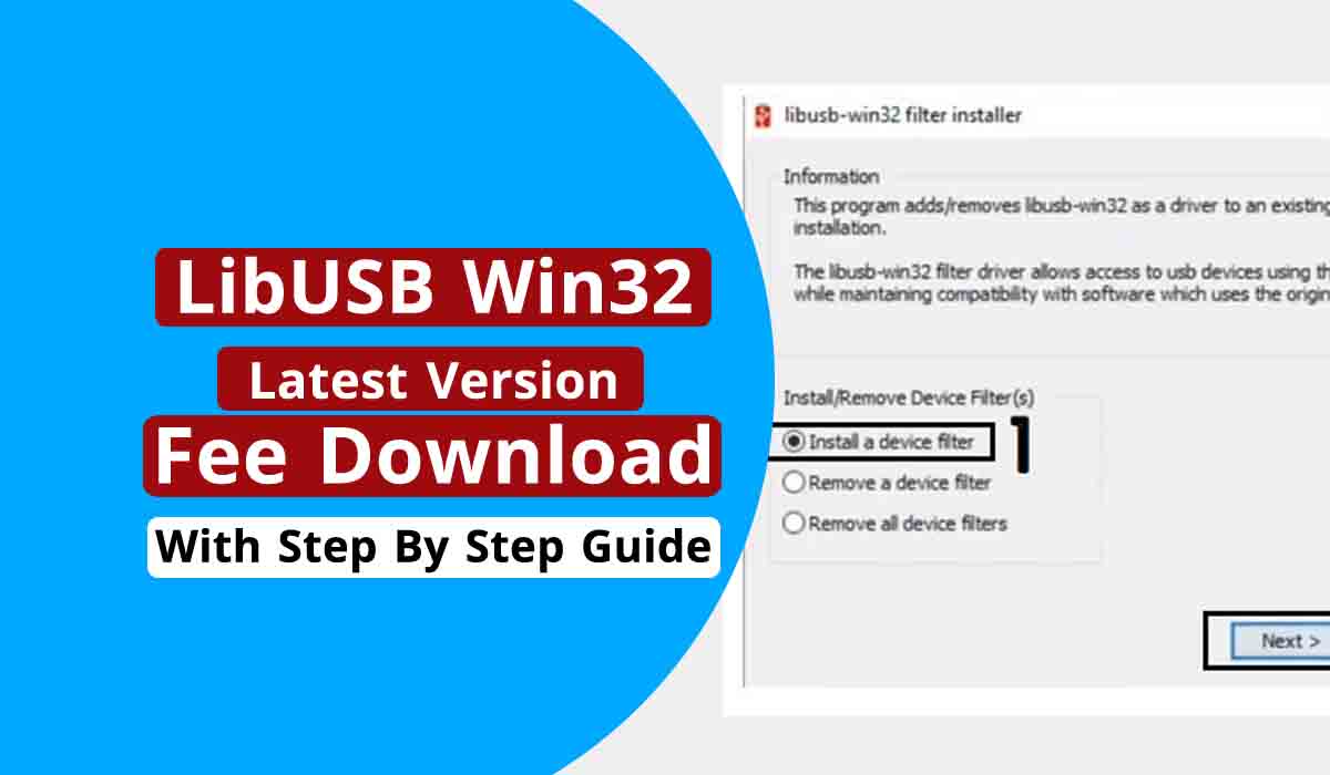 libusb driver windows 7 64 bit download