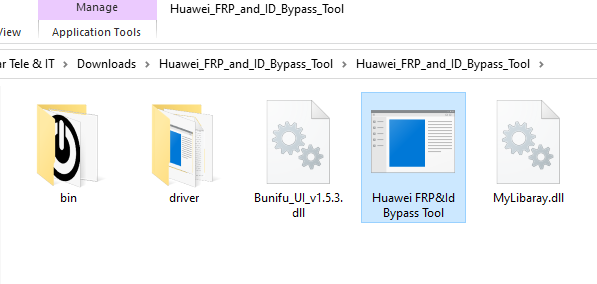 Huawei FRP & ID Remove Tool