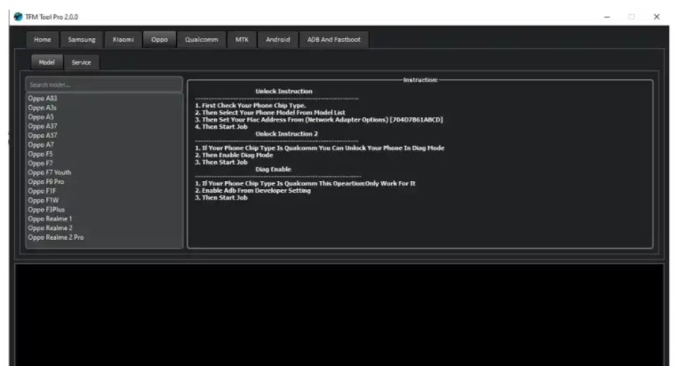 Oppo FRP Unlock Tool