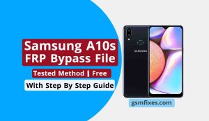 Samsung A10s FRP