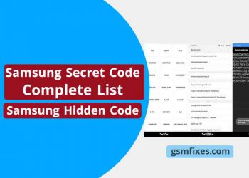 Samsung Secret Code